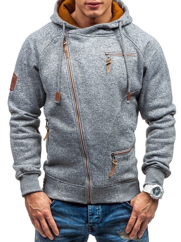 Zipper Cardigan Slim Zipper Hoodies