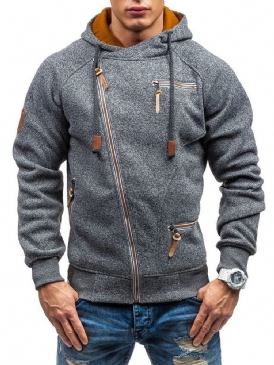 Zipper Cardigan Slim Zipper Hoodies