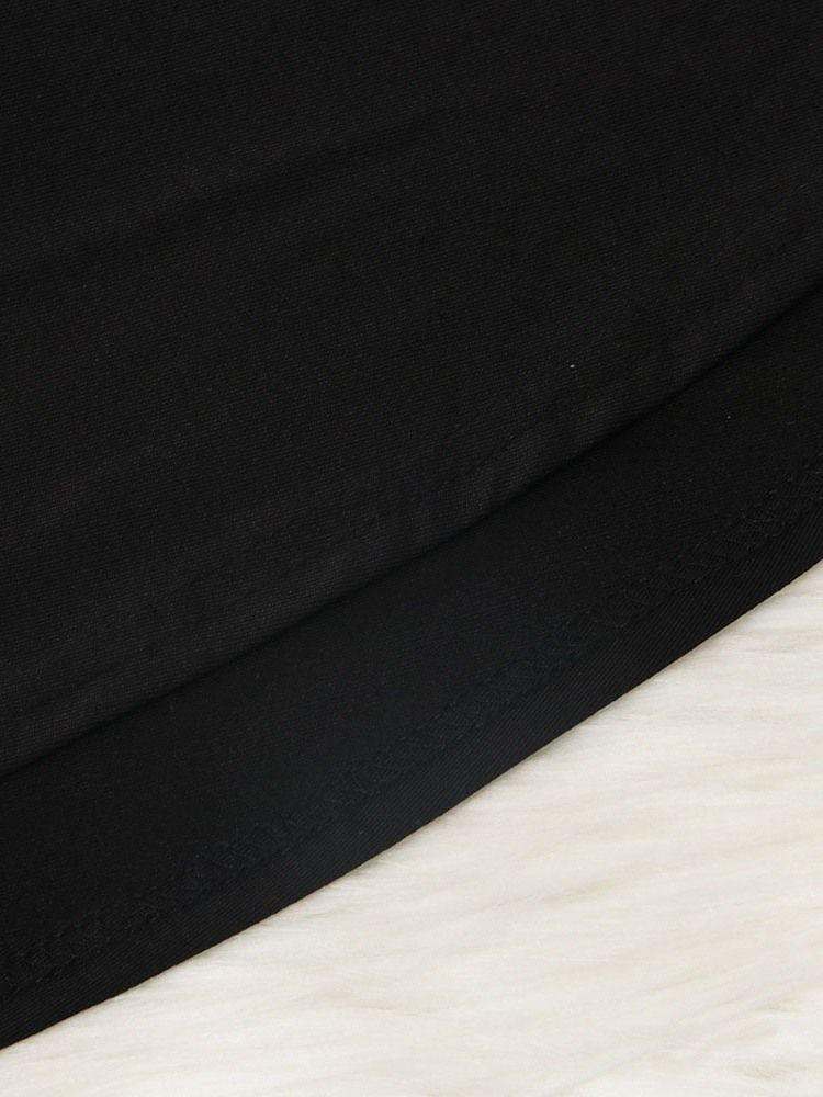 Ärmlös Golvlång Rygglös Pullover Mid Waist Klänning