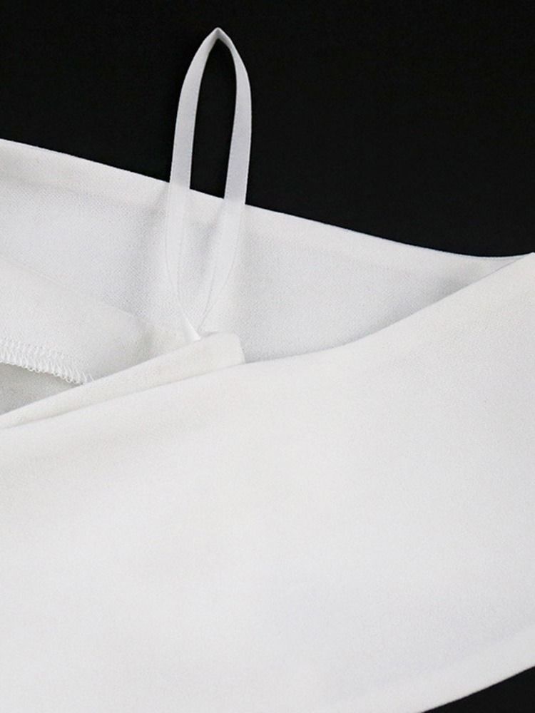 Off Shoulder Tofs Kortärmad Pullover Maxiklänning Med Hög Midja