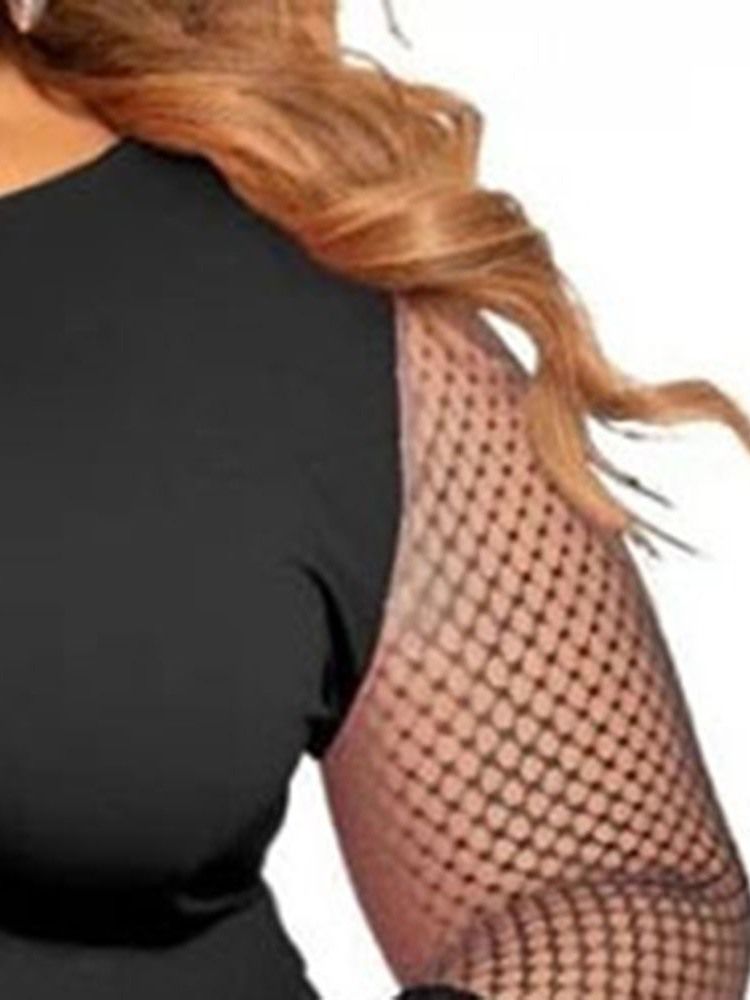 Vit Klänning Bowknot Långärmad Golvlång Bodycon Flare Sleeve Klänning