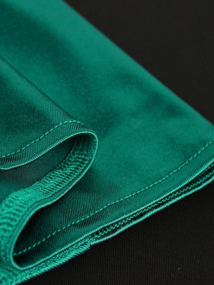 Långärmad Bowknot Oblique Collar A-Line Pullover Casual Klänning