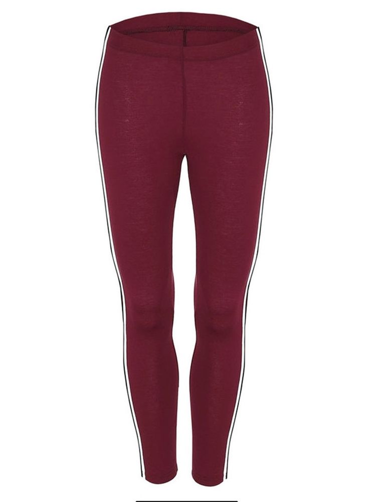Camouflage Skinny Print Casual Byxor Med Hög Midja