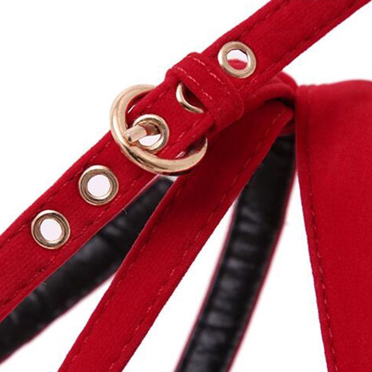 Alla Match Ol Cross Strap Platform Prom Skor