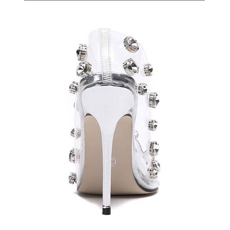 Stilettklack Slip-On Tråd Bankett Pumps