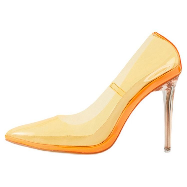 Stilettklack Spetsad Tå Slip-On Damer Med Ultrahög Klack (≥8 Cm) Tunna Skor