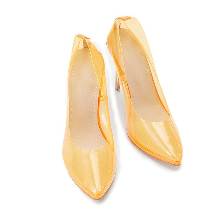 Stilettklack Spetsad Tå Slip-On Damer Med Ultrahög Klack (≥8 Cm) Tunna Skor