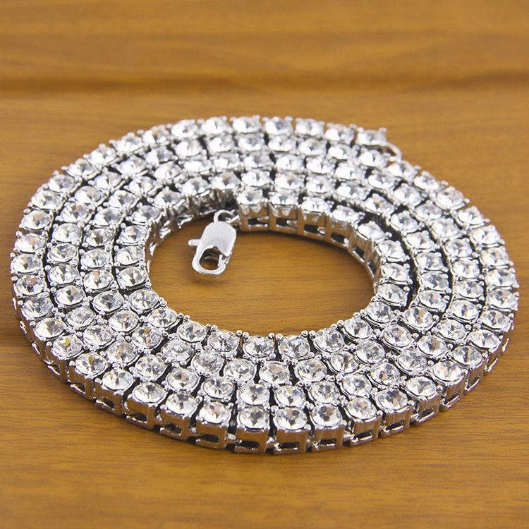 Legering Diamnte Herrhalsband
