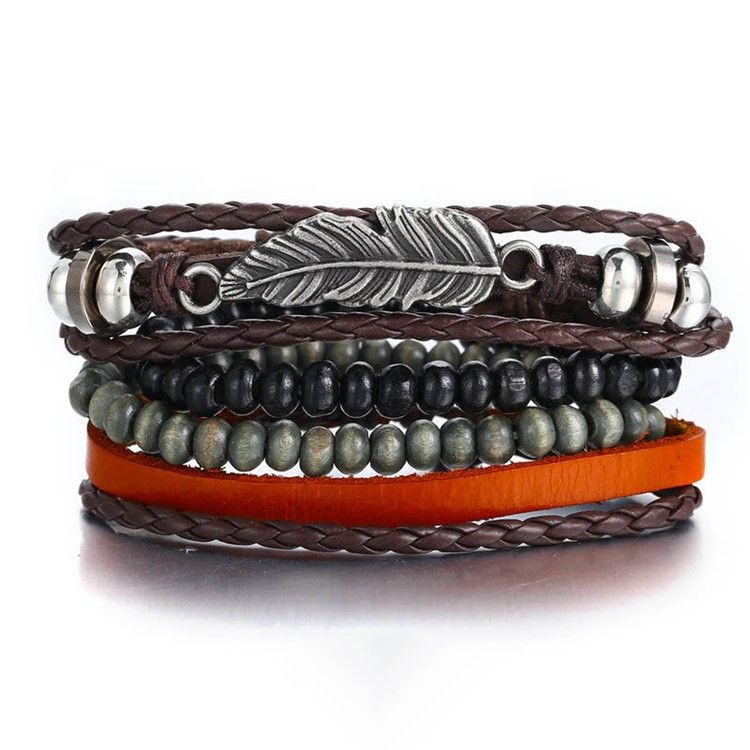 Pärlor Vävda Armband För Män