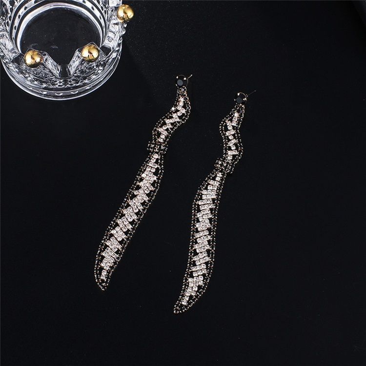 Diamante Rhinestone Romantiska Balörhängen