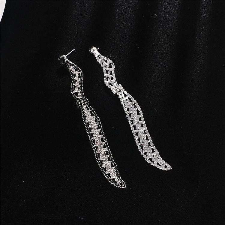 Diamante Rhinestone Romantiska Balörhängen