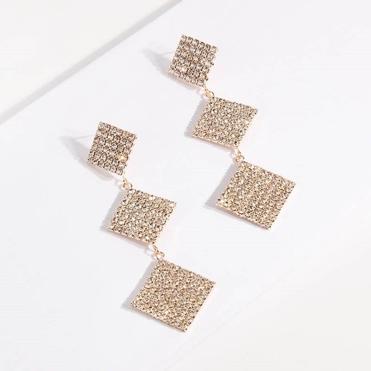 Diamante Rhombus Örhängen