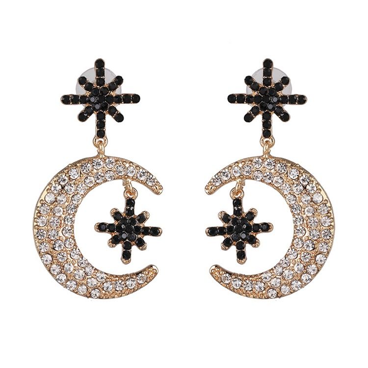 Legering Romantiska Diamante Holiday Kvinnors Charm Örhängen