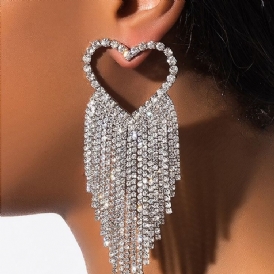 Rhinestone Geometriska Gåva Örhängen