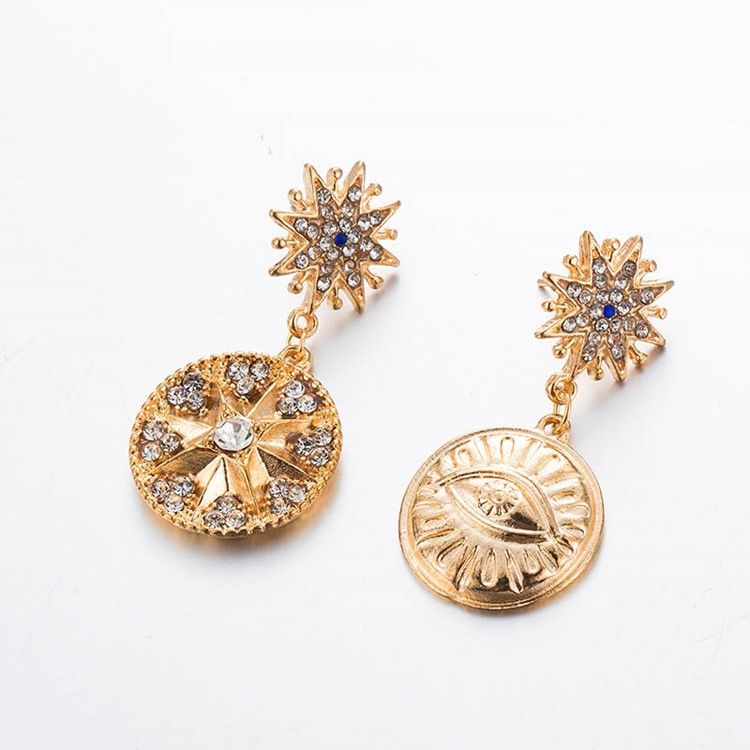Rhinestone Vintage Alloy Prom Örhängen