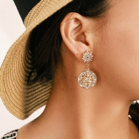 Rhinestone Vintage Alloy Prom Örhängen