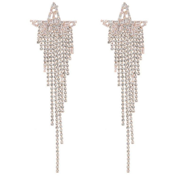 Star Zircon Prom Örhängen