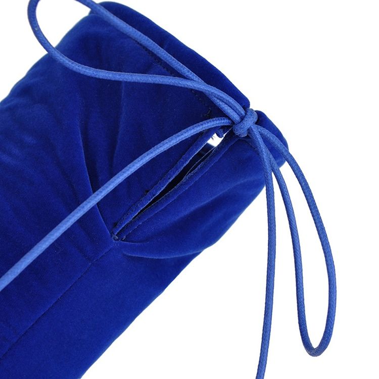 Eleganta Snörningsplattform Med Tjocka Klackknähöga Stövlar