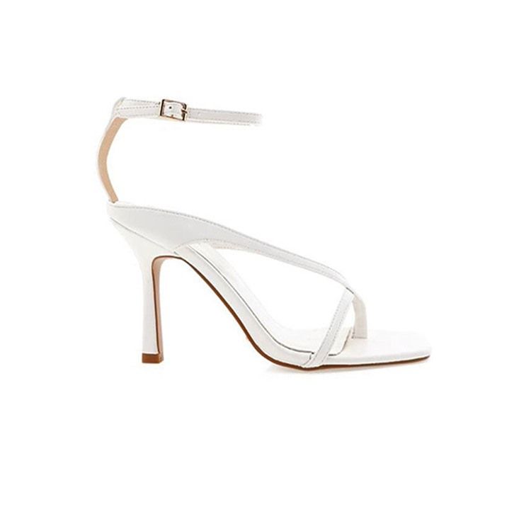 Ankelband Spänne Square Toe Spänne Sandaler