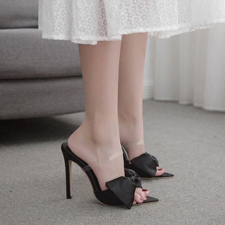 Bow Slip-On Flip Flop Vanliga Tofflor