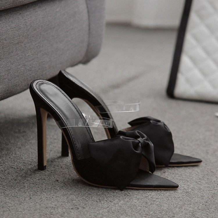 Bow Slip-On Flip Flop Vanliga Tofflor