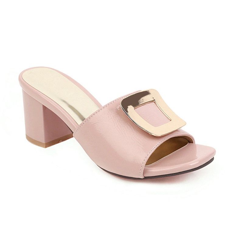 Chunky Flip Flop Slip-On Sommartofflor