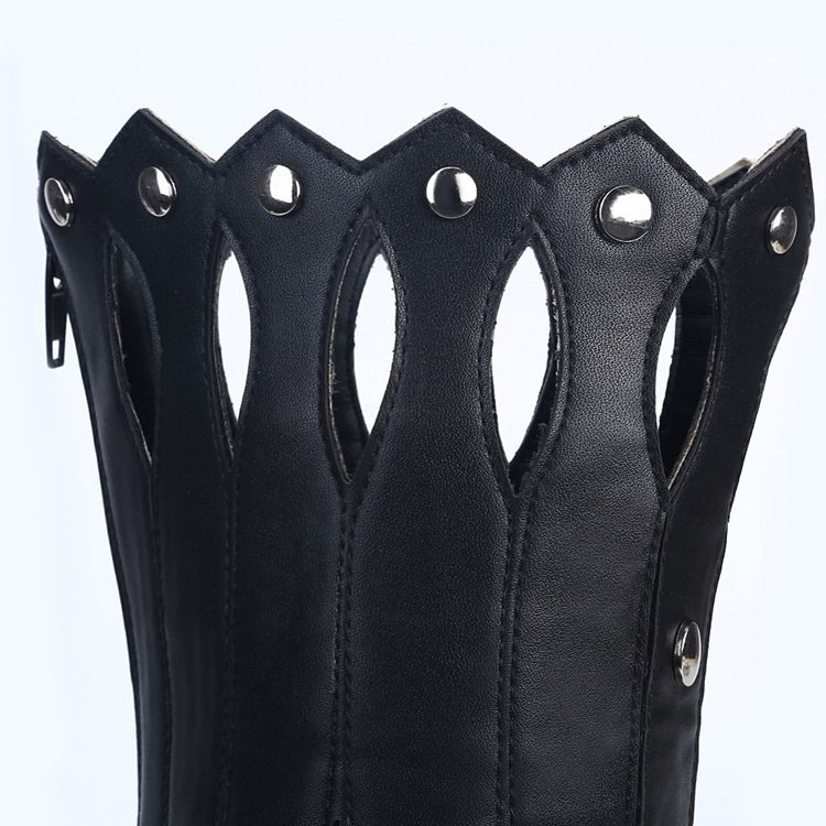 Falbala Shape Stilettsandaler