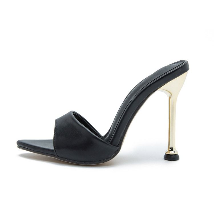 Flip Flop Stilettklack Slip-On Västerländska Damtofflor