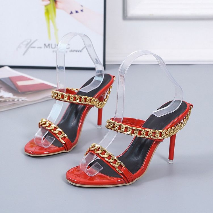 Slip-On Flip Flop Chain Damtofflor