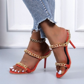 Slip-On Flip Flop Chain Damtofflor