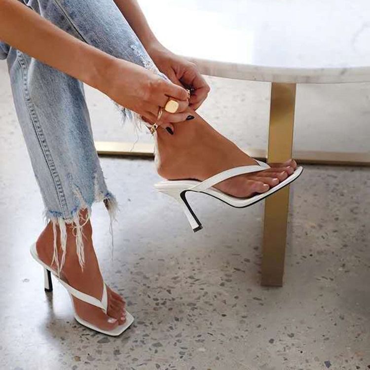 Slip-On Thong Thread Damtofflor
