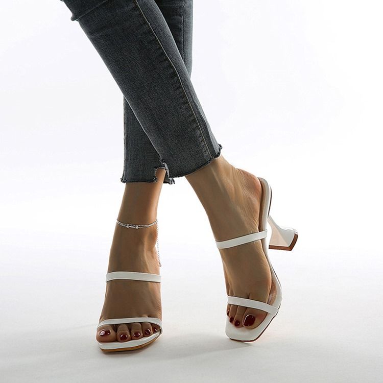 Spool Heel Slip-On Toe Ring Western Tofflor
