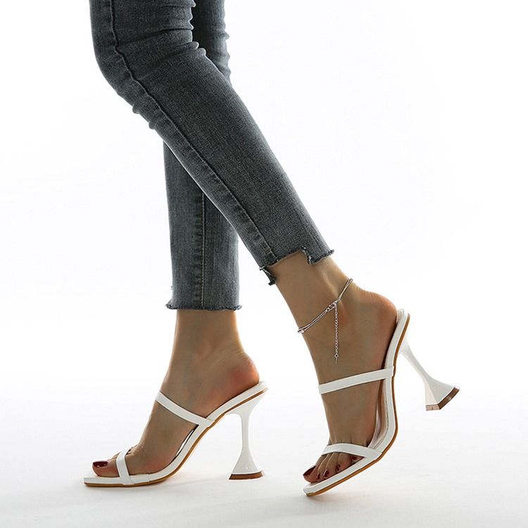Spool Heel Slip-On Toe Ring Western Tofflor