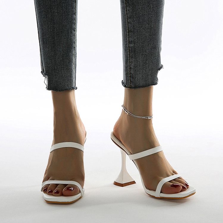 Spool Heel Slip-On Toe Ring Western Tofflor
