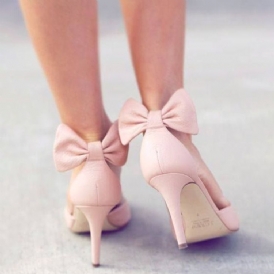 Sweet Back Bow Stilettklackar
