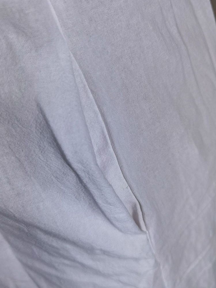 Lapel Plain Patchwork Lång Blus Med Ärm För Kvinnor