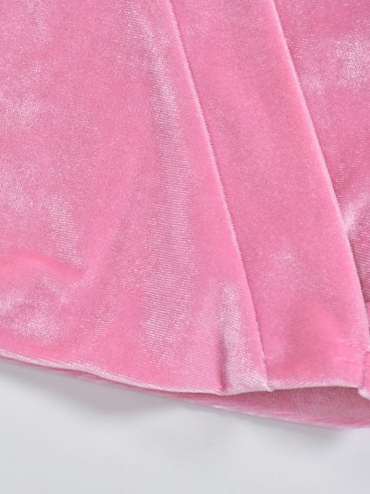 Patchwork Vanlig V-Ringad Standard Långärmad Blus För Kvinnor