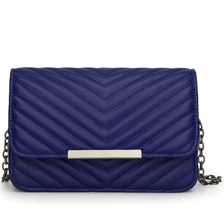 Broderigråd Kedja Crossbody Bag