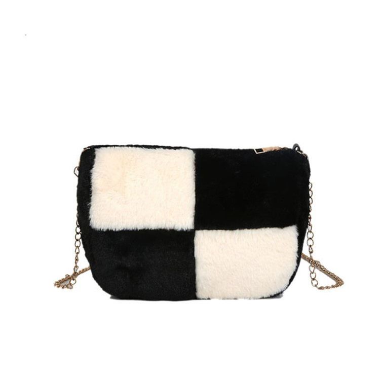 Color Block Sadel Crossbody-Väskor