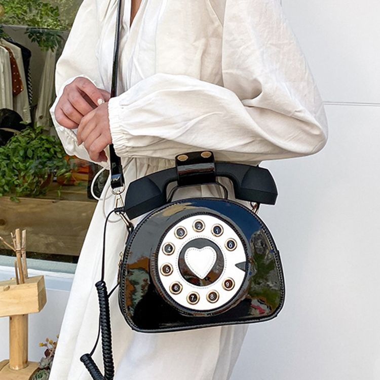 Crossbody-Väskor Av Pu Trådskal