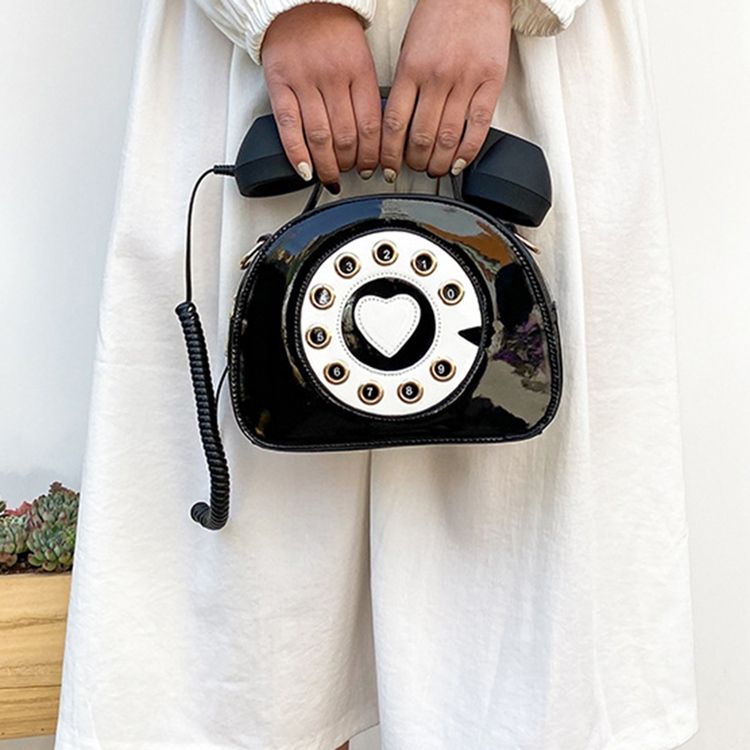 Crossbody-Väskor Av Pu Trådskal