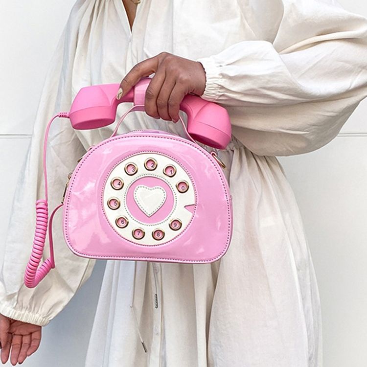 Crossbody-Väskor Av Pu Trådskal