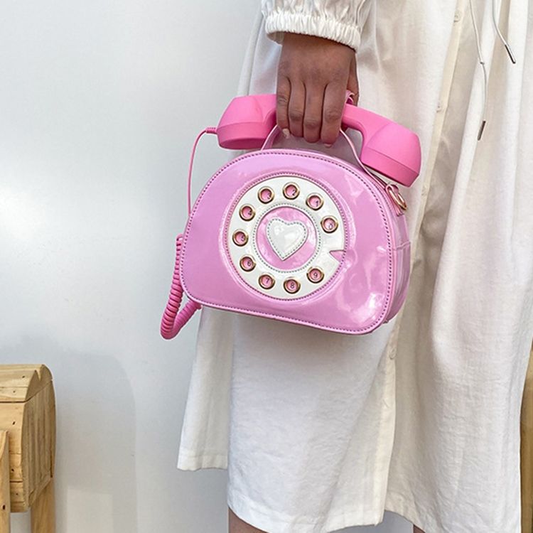 Crossbody-Väskor Av Pu Trådskal
