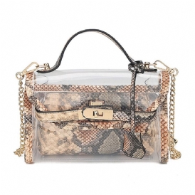 Crossbody-Väskor Av Pvc För Djurkedja