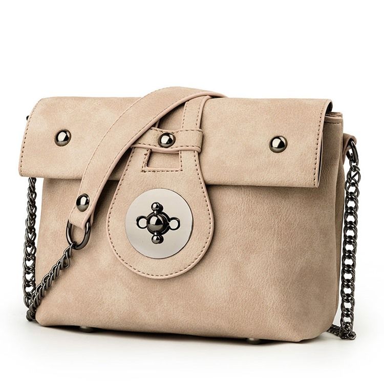 Erircdress Candy Color Latch Mini Crossbody-Väska