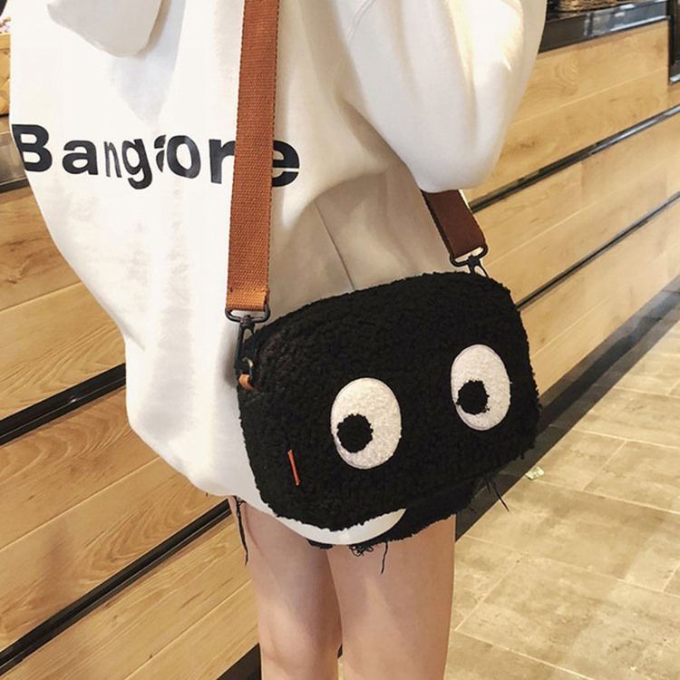 Fuskpäls Tecknad Trådflik Crossbody-Väskor