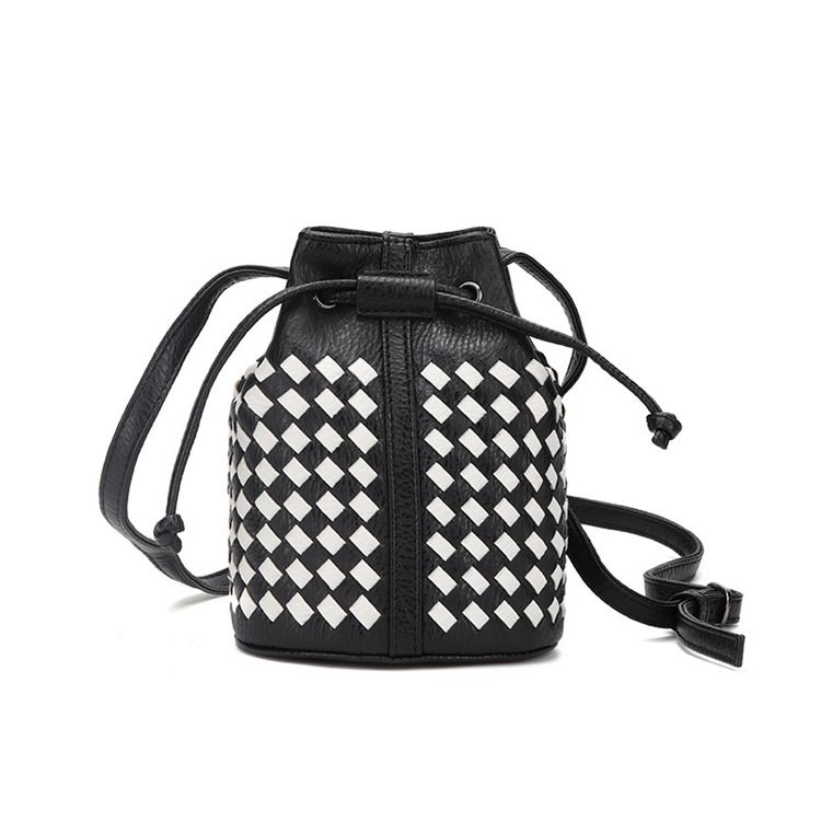 Hinkformad Stickad Mini Crossbody-Väska