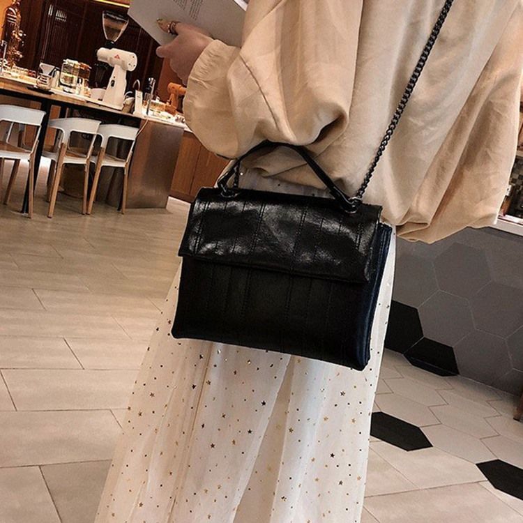 Kedja Rektangulära Crossbody-Väskor