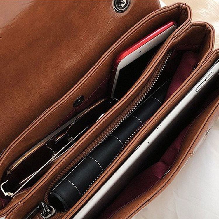 Kedja Rektangulära Crossbody-Väskor