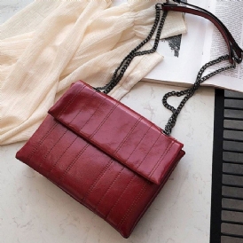 Kedja Rektangulära Crossbody-Väskor